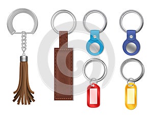 Keyrings Realistic Set