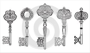 KEYS Antique Collection Set 1