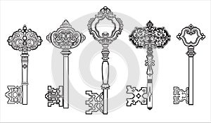 KEYS Antique Collection Set 2