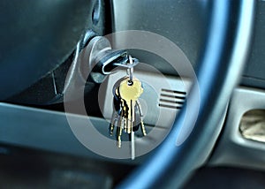 Keys in an auto waiting for a sober driver