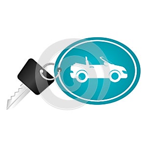 Keys car vehicle icon