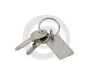 Keys with clipping path.