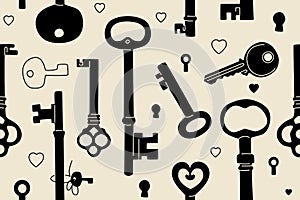 Keys Endless Pattern