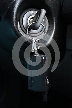 Keys in the ignition lock