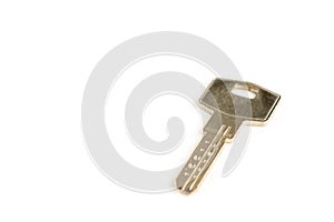 Keys isolated on white background