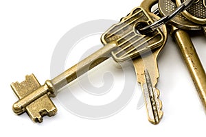 Keys on a keychain 2 photo