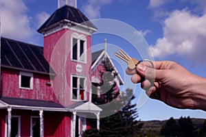 Keys with old house