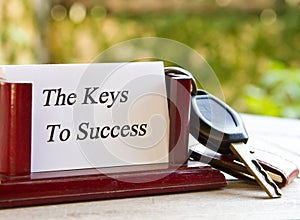 Keys to success