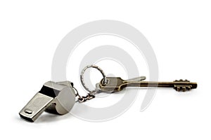 Keys and whistle photo