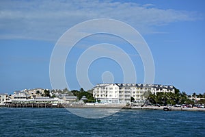 KeyWest view from the ocean photo