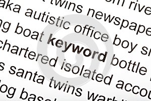 Keyword photo