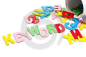 Keyword letters