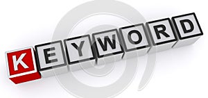 Keyword word block