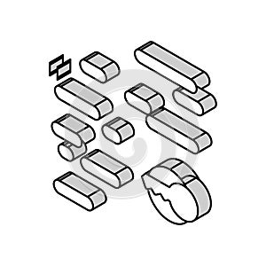 keywording keys for search social page image isometric icon vector illustration photo