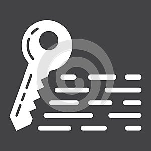 Keywords glyph icon, seo and development,