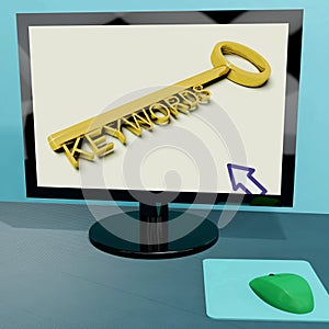 Keywords Key On Computer Shows