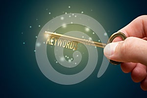 Keywords are a key for successful SEO