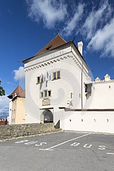 Kezmarok castle in northen Slovakia