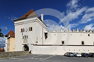 Kezmarok castle in northen Slovakia