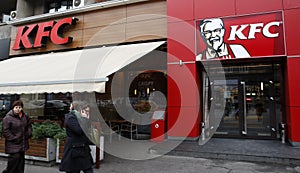 KFC (Kentucky Fried Chicken) fast food restaurant