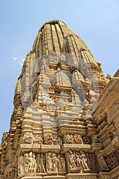 Khajuraho temples, Kamasutra images portrayed in the sculptures on the monuments photo