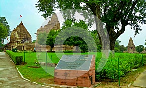 Khajuraho Group of Monuments - UNESCO World Heritage Site, Madhyapradesh, India