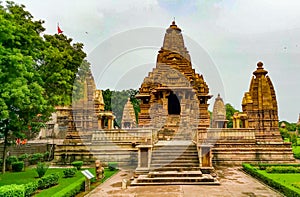 Khajuraho Group of Monuments - UNESCO World Heritage Site, Madhyapradesh, India