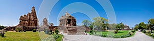 Khajuraho Temple Panoramic, India