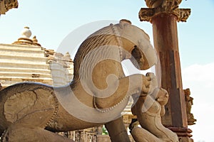 Khajuraho temples, Kamasutra images portrayed in the sculptures on the monuments