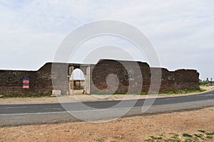 Khajuri Masjid entarance, Champaner-Pavagadh Archaeological Park, a UNESCO World Heritage Site, Gujarat