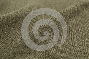 khaki background luxury cloth or wavy folds of grunge silk texture satin velvet