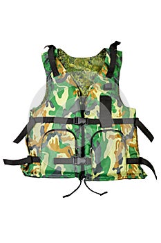Khaki life vest