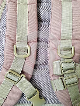 Khaki Tactical Military Backpack Straps