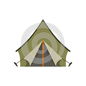 Khaki Tarpauline Camping Tent