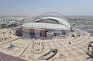 Khalifa International Stadium in Doha, Qatar