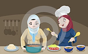 Khaliji Ladies In The Kitchen photo