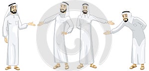 Khaliji Welcoming Men photo