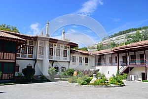 Khan's Palace in Bakhchisarai. Crimea.