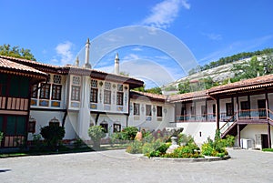 Khan's Palace in Bakhchisarai. Crimea. photo