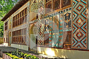 Khan`s Palace in the city of Sheki