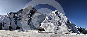 Khan-Tengri peak.