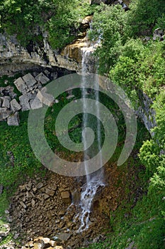 Khan waterfall, Matla plateau. Dagestan
