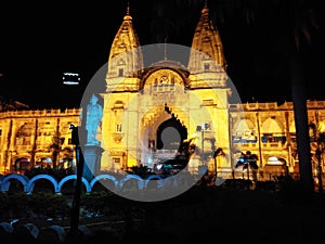 Khande Rao Market of Baroda City Gujarat India in Night