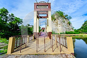 Khao Ngu Stone Park at Ratchabri, Thailand