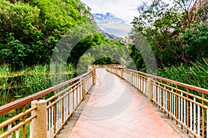 Khao Ngu Stone Park at Ratchabri, Thailand