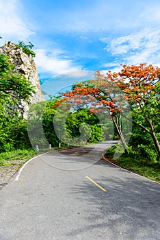 Khao Ngu Stone Park at Ratchabri, Thailand