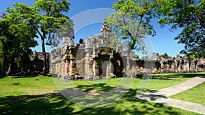 Khao Phanom Rung Historical park in Buriram, Thailand