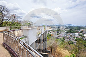 Khao Rang Viewpoint Bridge and Phuket Town, Phuket, Thailand