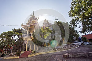 Khao Samo Khon Temple in Lop Buri Province photo