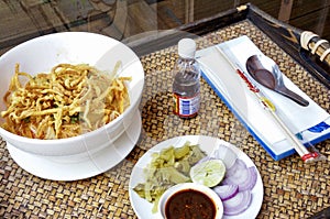 Khao Soi set menu